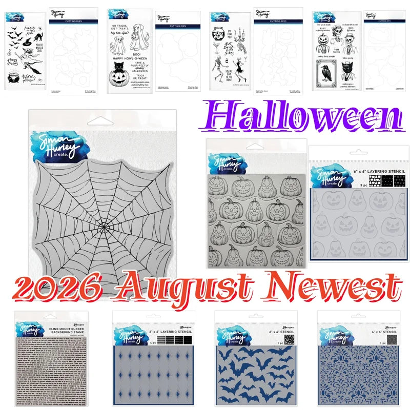 Halloween Metal Cutting Dies & Stencil Set for Scrapbooking & Crafting
