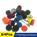 54Pcs Scouring Pads and Sanding Pads Set for Grinding and Polishing