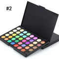 Vibrant Glitter Eyeshadow Palette Waterproof Matte & Shimmer Colors for Makeup
