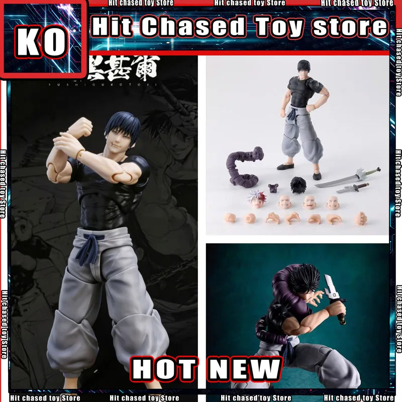 Jujutsu Kaisen Action Figure - Toji Fushiguro S.H.Figuarts Anime Collectible Toy