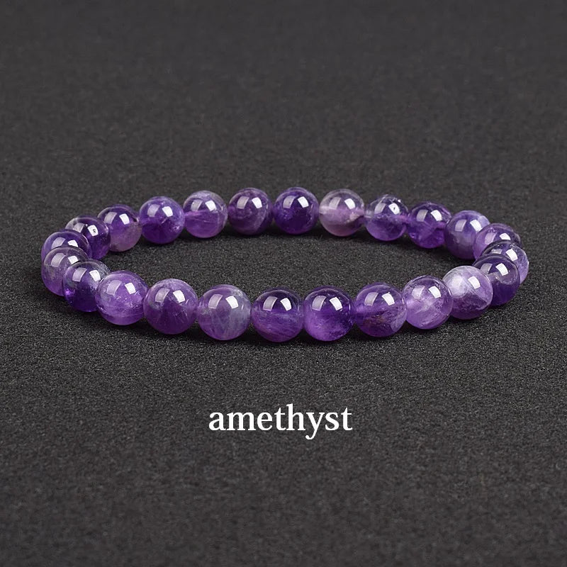Natural Stone Beaded Bracelet with Tiger Eye, Lapis Lazuli, Agate & Apatite - High-Quality Gem Jewelry for Men