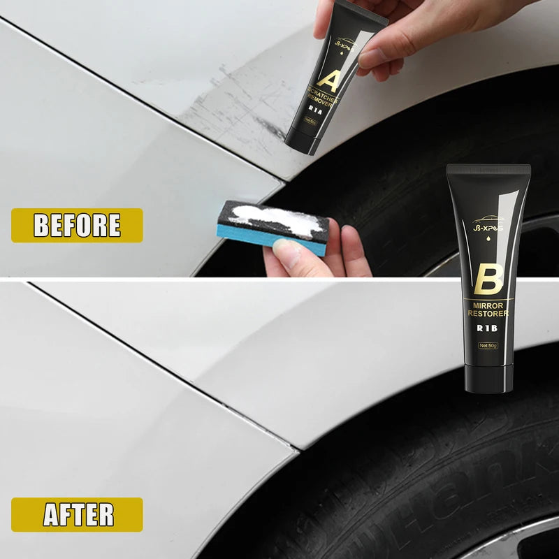 Car Scratch Remover Paste Paint Care Kit Auto Scratch Repair Polishing Set