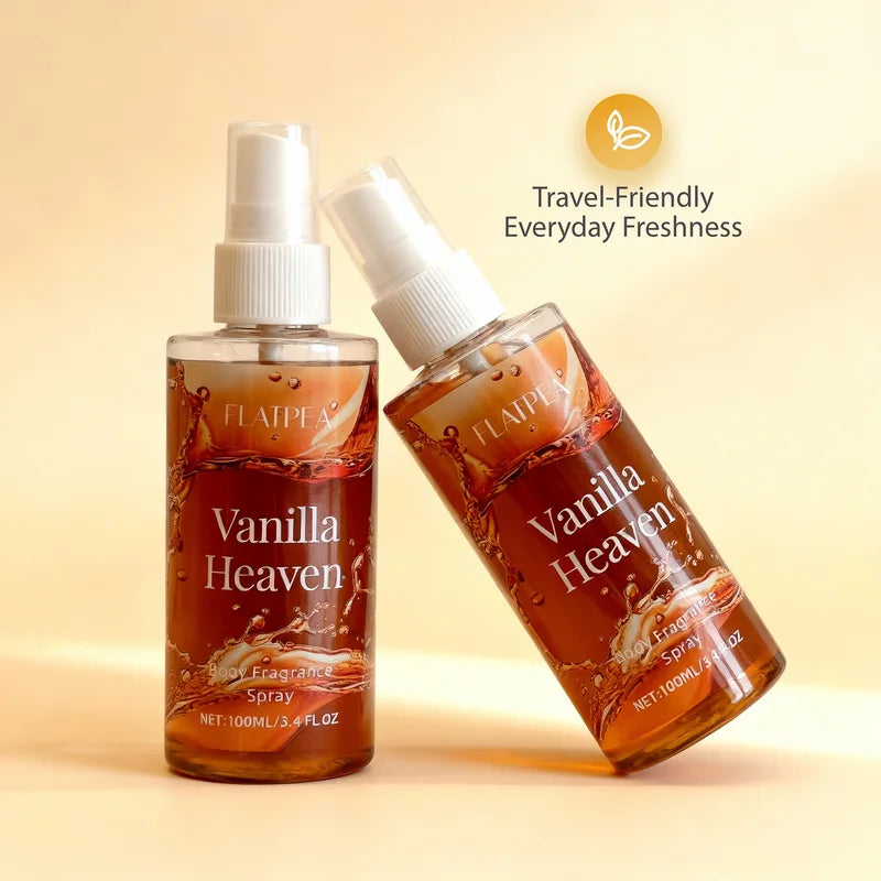 Portable Vanilla Caramel Room Spray - 100ml Air Freshener, Gift Idea for Christmas