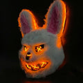 LED Light Halloween Face Mask - Cosplay, Party, Stage Makeup Bloody Rabbit & Bear