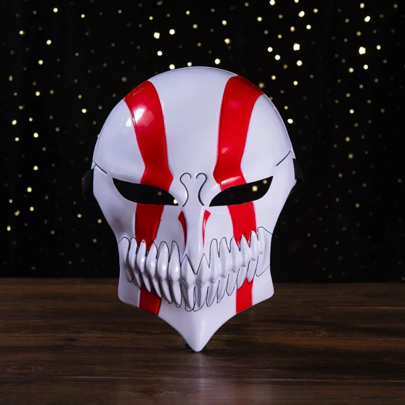 Anime Bleach Ichigo Hollow Mask Cosplay Costume Halloween Party Mask PVC