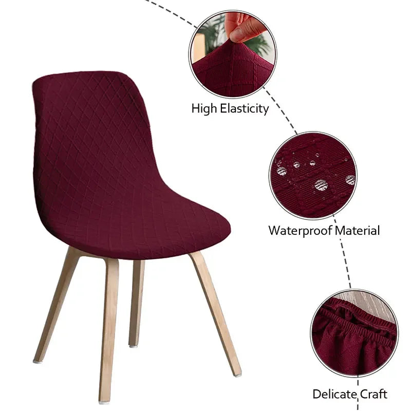 Waterproof Elastic Chair Cover for Dining, Bar, Hotel & Party Seating