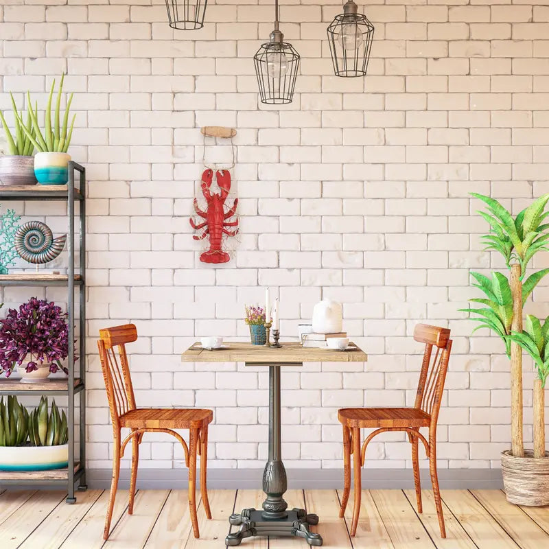 Lobster Wall Decoration Resin Craft Hanging Decor for Home & Garden