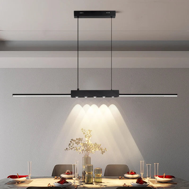 Modern Minimalist LED Pendant Light for Living Room Bedroom Ceiling Lighting