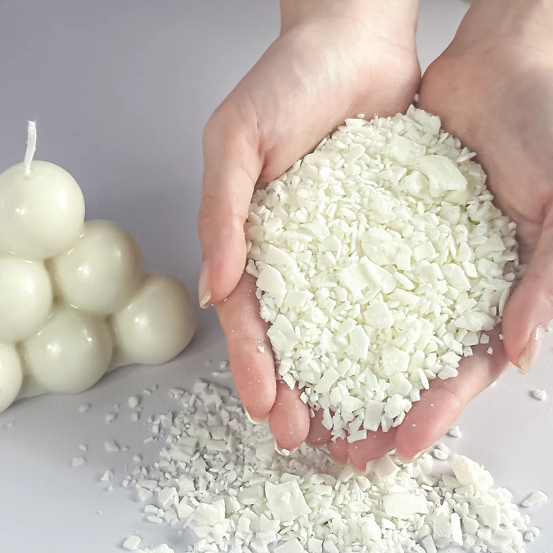 Pure Soy Wax for Candle Making - 500g/1kg Natural Paraffin Wax for DIY Crafts