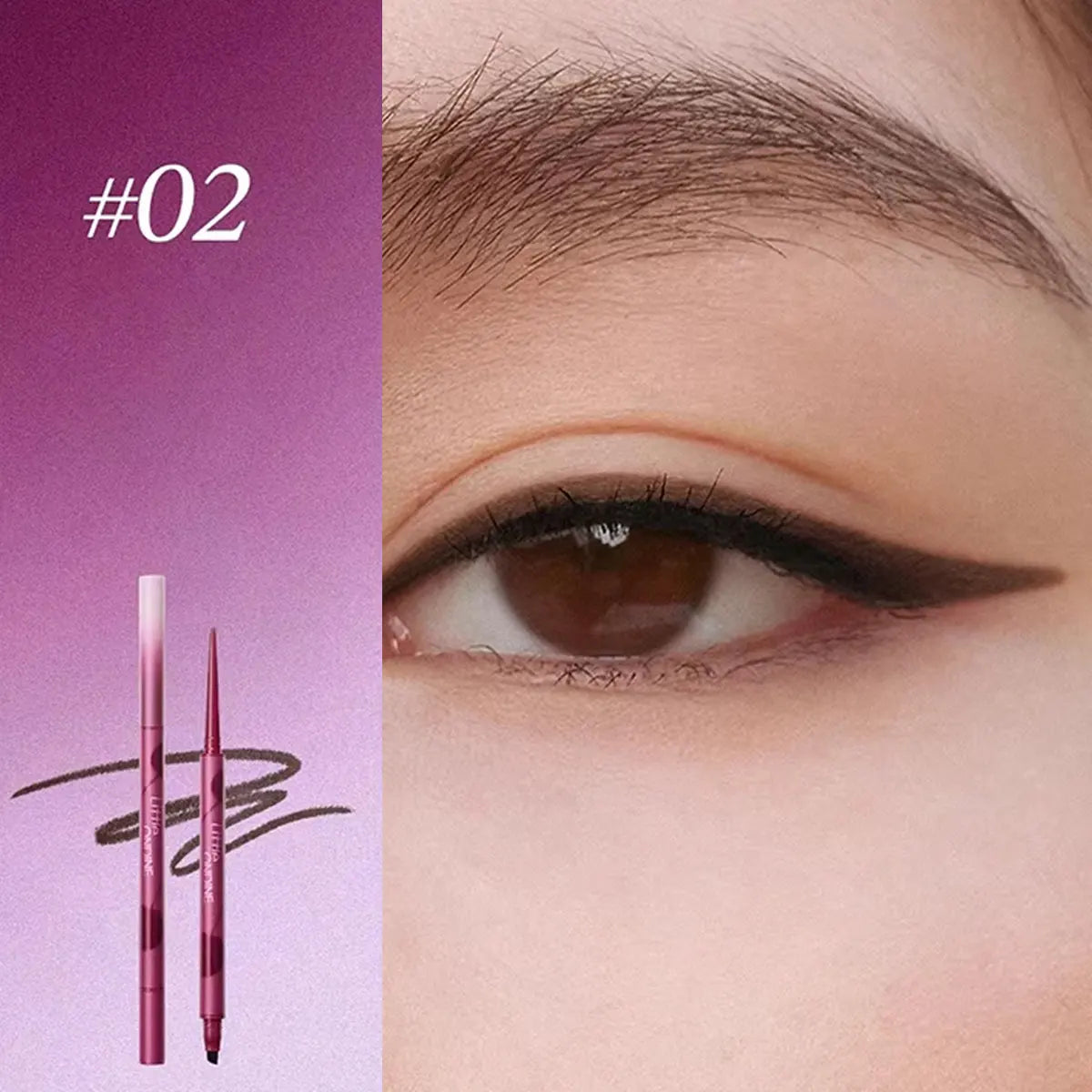 Double-Headed Gel Eyeliner Set - Precise, Smudge-Proof, Beginner-Friendly