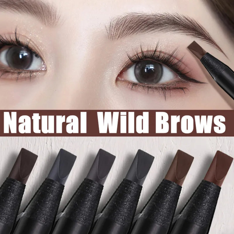 12PCS Waterproof Microblading Eyebrow Pencil Set - Natural, Long-Lasting, Easy to Apply
