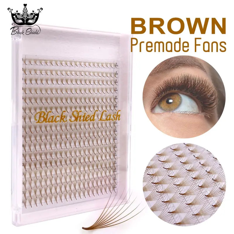 Premade Eyelash Fans 5D 6D 8D Russian Volume Lash Extensions Assortment