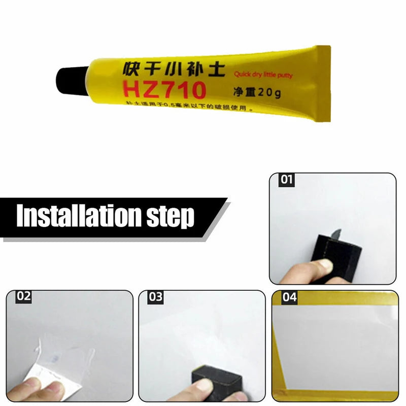 Car Body Scratch Filler Repair Pen - Quick Drying Auto Paint Touch-Up Tool