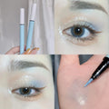 Bright Water-Resistant Glitter Eyeliner - Liquid Eye Makeup with Long-Lasting Shine