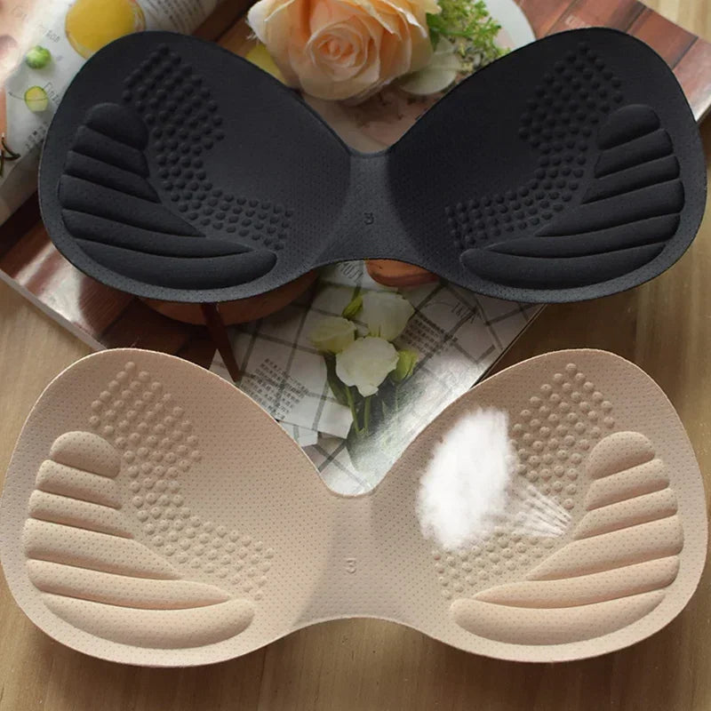 Removable Foam Breast Pads for Lingerie Support and Shape