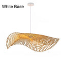 Eco-Friendly Bamboo Pendant Lights E27 Ceiling Fixture for Home & Restaurant