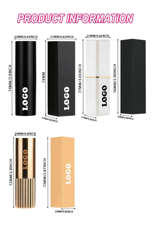 Matte Lipstick Set - Waterproof, Smudge Proof, Vegan Lip Color Collection
