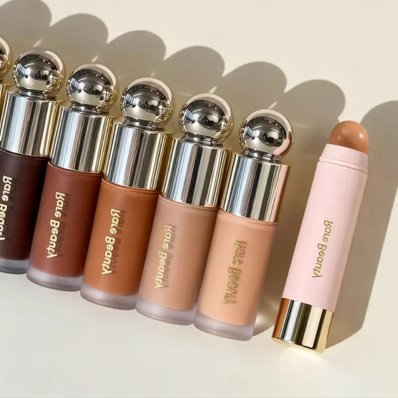 Lip & Cheek Stain Lip Oil Gloss - Liquid Blush Makeup Set