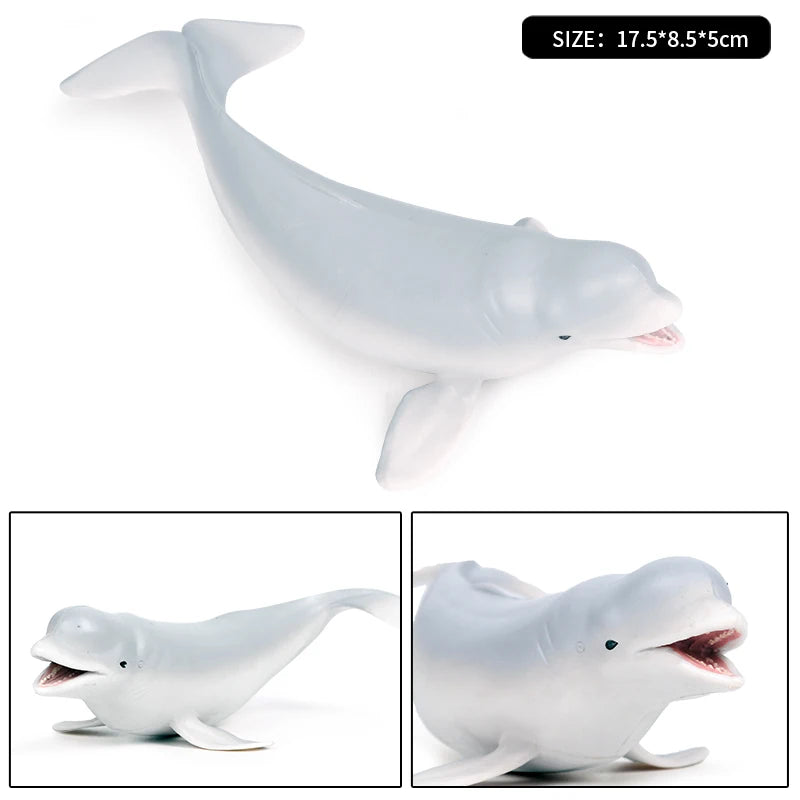 Ocean Animal Sea Life Action Figures Set - Educational Kids Toy, Multiple Colors