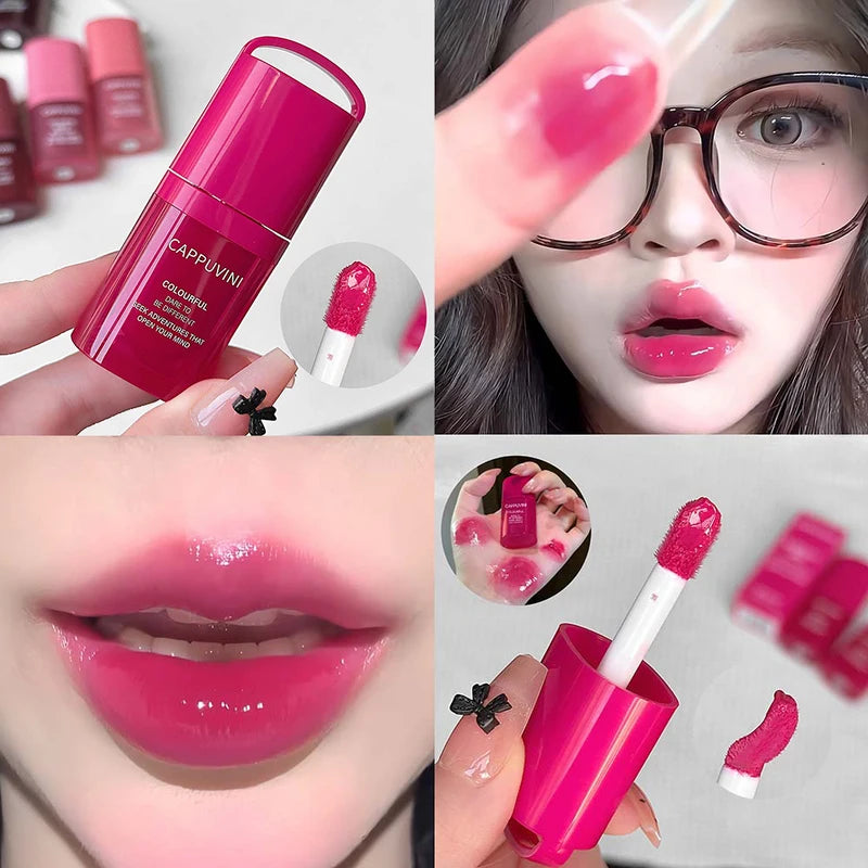 Water-Resistant Lip Gloss with Moisturizing Jelly Formula - Multiple Colors