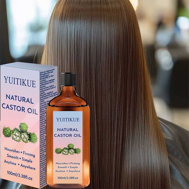 100ml Natural Castor Oil - Nourishing, Firming, Multipurpose Skin & Hair Oil