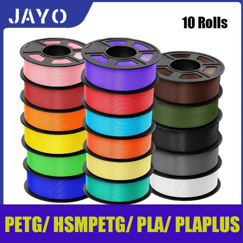 High-Speed 3D Printer Filament PLA PETG Multiple Colors 175mm No Bubbles