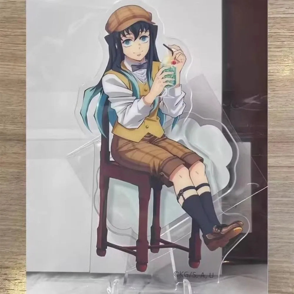 Anime Acrylic Stand Figure Collection - Demon Slayer Kimetsu No Yaiba Desktop Decor