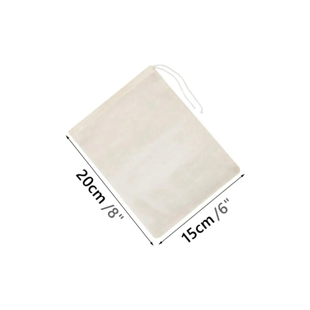 Reusable Cheesecloth Bags for Straining Nut Milk Coffee Tea - Multiple Sizes