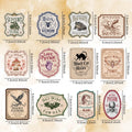 12PCS Halloween Potion Bottle Labels - Spooky Gift Wrapping Stickers, Party Decor