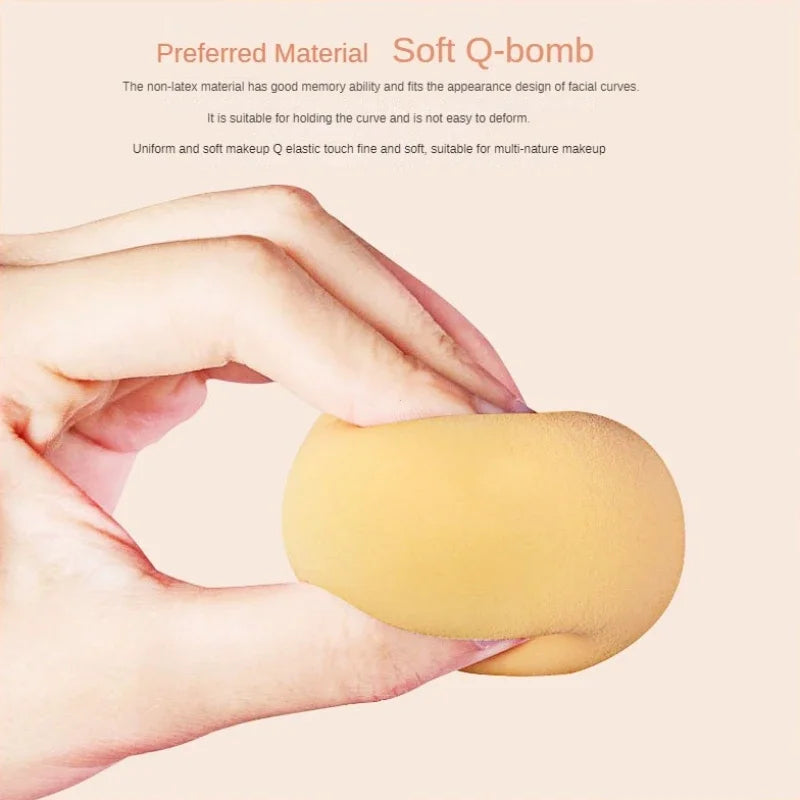 Makeup Blender Sponge Cushion Foundation Powder Puff - Soft Dual-Use Beauty Tool