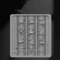 Seafood Pearl Nail Art Mold Silicone Template for DIY 3D Acrylic & Gel Nails