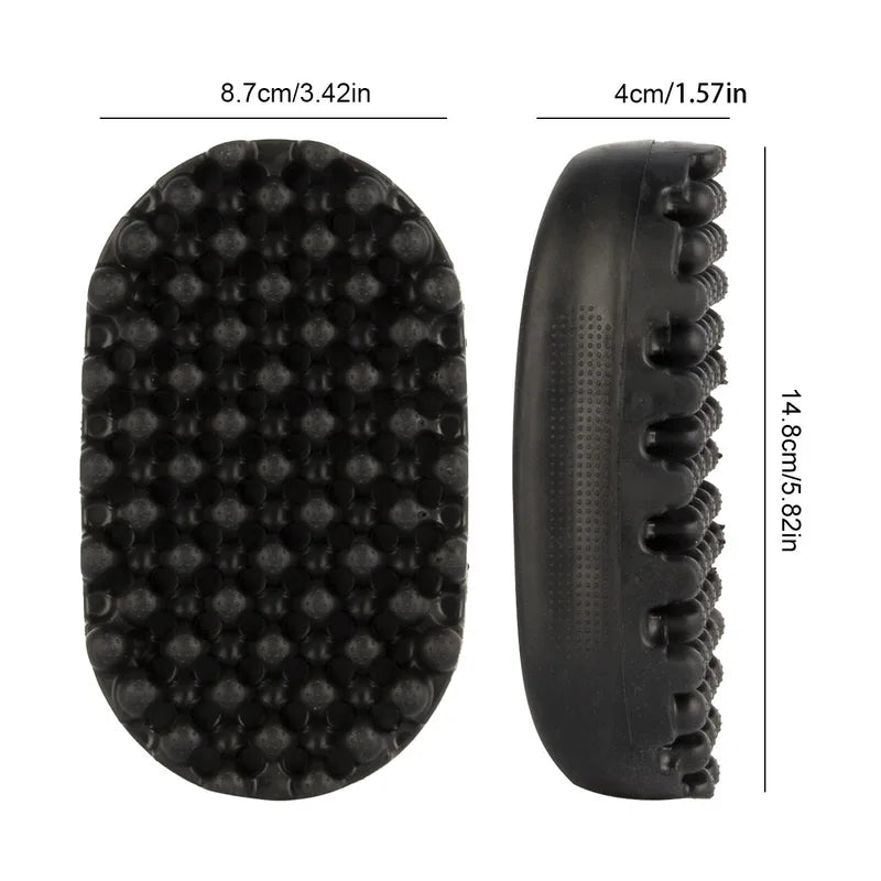 Professional Curly Hair Sponge Twist Brush for African Coil & Dreadlock Styling