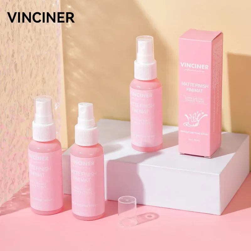 Hydrating Long-Lasting Matte Makeup Setting Spray - Portable 50ml
