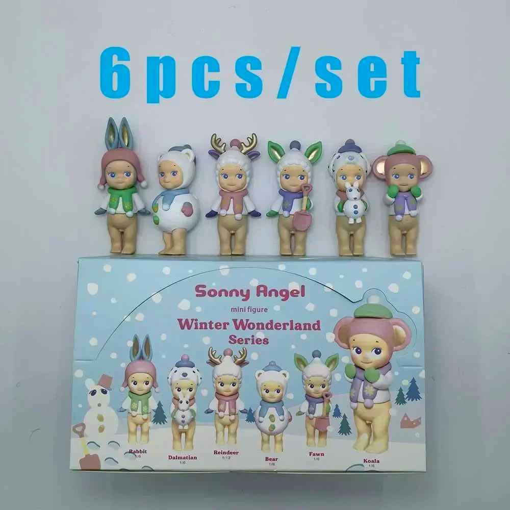 Mini Anime Figures Blind Box - Winter Wonderland Series Christmas Birthday Gift