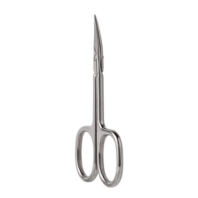 Stainless Steel Eyebrow and Nail Cuticle Scissors - Manicure and Makeup Tool