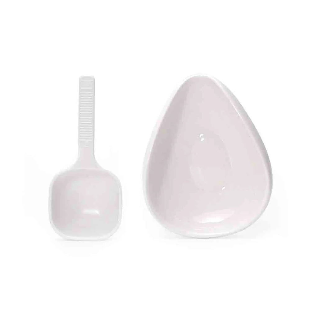 Coffee Bean Dosing Cup & Spray Bottle Kit for Barista, Static Reduction, Ceramic Single Dose Tray