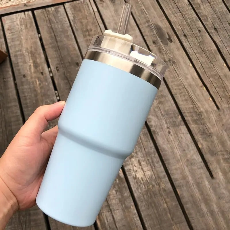 Spill Proof Plastic Replacement Lid for 20/30oz Tumbler Cups - Spill-Resistant, Airtight
