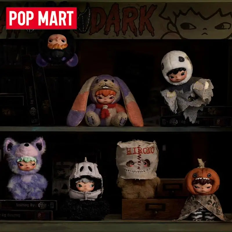 POP MART Hirono After Dark Series Plush Doll Pendant Mystery Box Toy