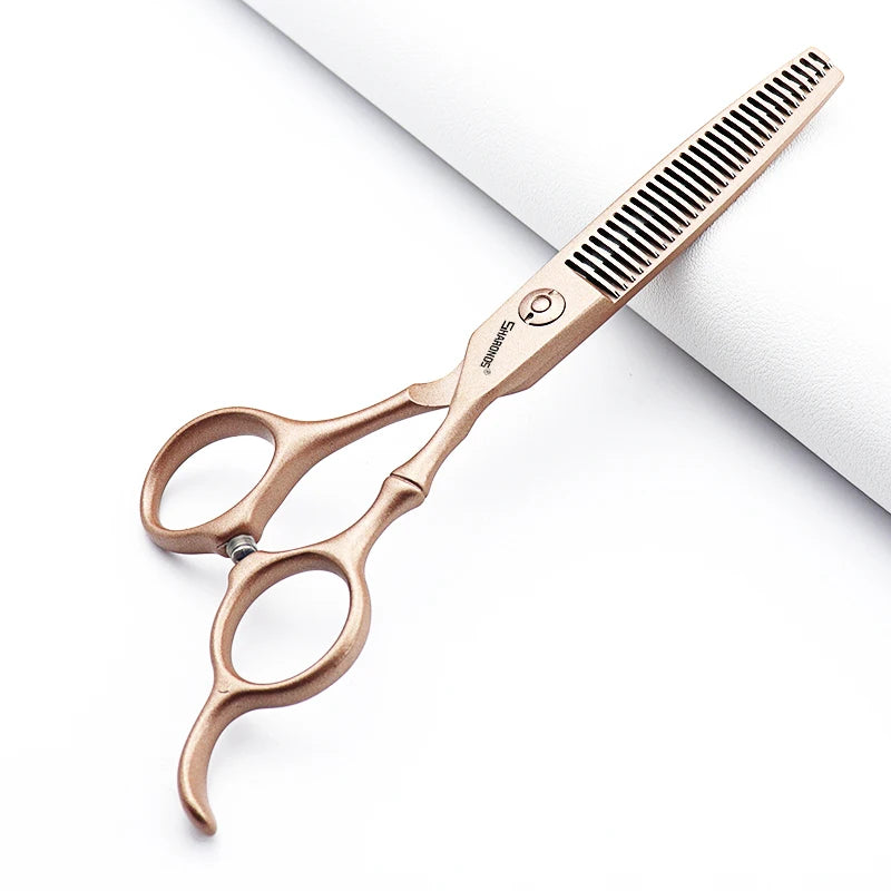 Professional Hairdressing Scissors 6/7 Inch 440C Flat Cut for Salon Use