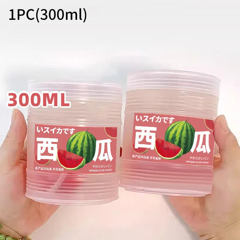 300ml Clear Water Slime with Grape Scent - Sensory Fidget Toy Stress Relief
