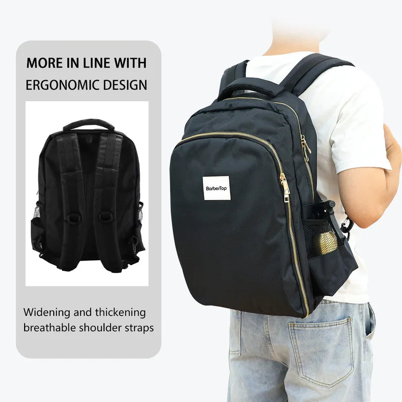 Multifunctional Barber Backpack for Hairdressing Tools Large Capacity Storage Bag