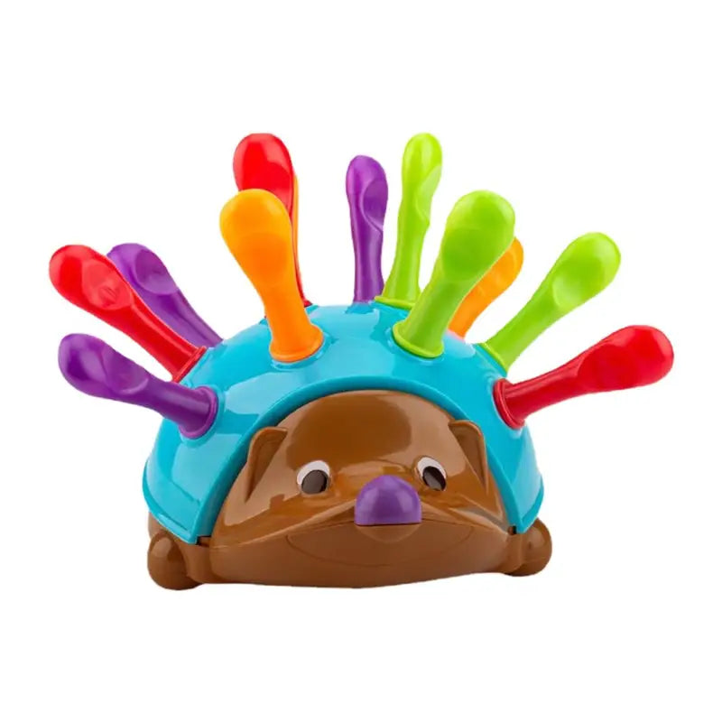 Early Education Hedgehog Toy for Kids 1-3 Years - Fine Motor & Hand-Eye Coordination