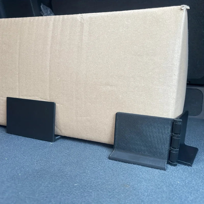 2pcs Car Trunk Storage Fixer Adjustable Anti-Slip Stopper Frame