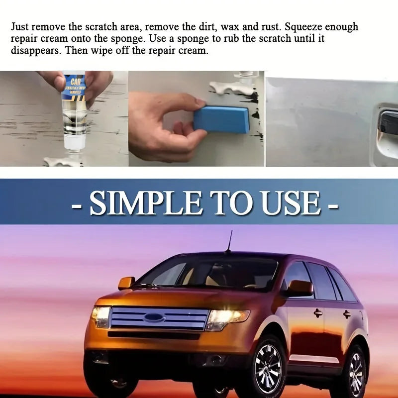 Car Scratch Remover Kit - Auto Paint Touch-Up & Polishing Tools