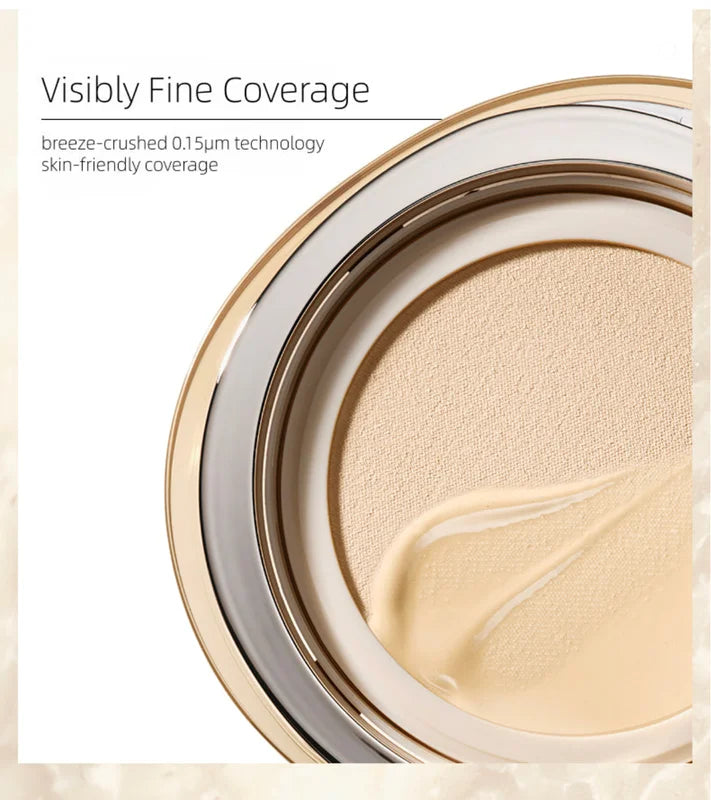 UV Defense Cushion Foundation SPF50 with Facial Oil - Air Cushion Makeup