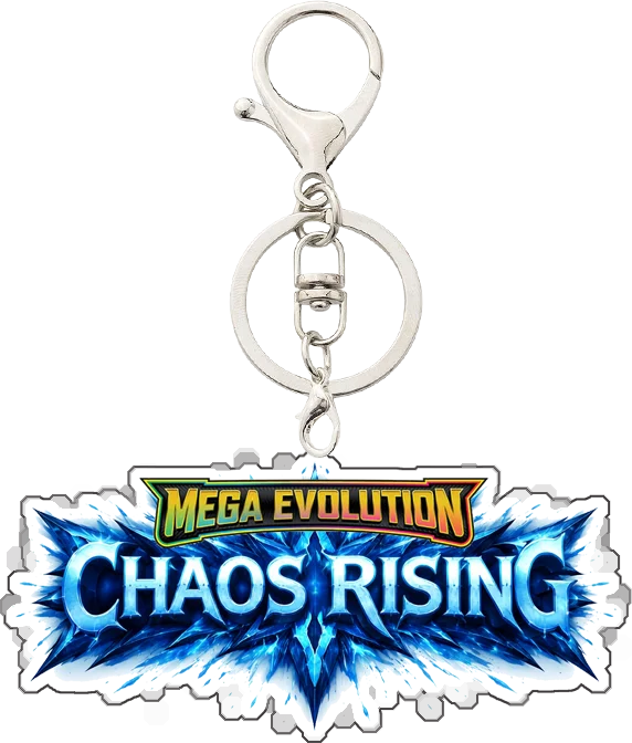 Pokemon Logo Collection Keychain - Card Charm & Acrylic Keyring for Pocket Monster
