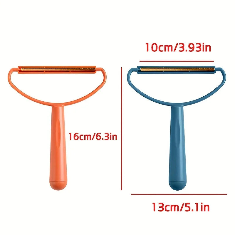 Portable Lint Remover Fabric Hair Pet Hair Scraper Cleaner for Clothes & Carpet