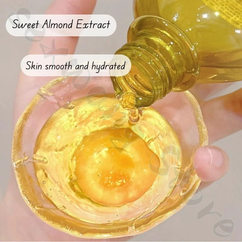 Sweet Almond Fragrance Body Oil 300ml Moisturizes & Nourishes Skin