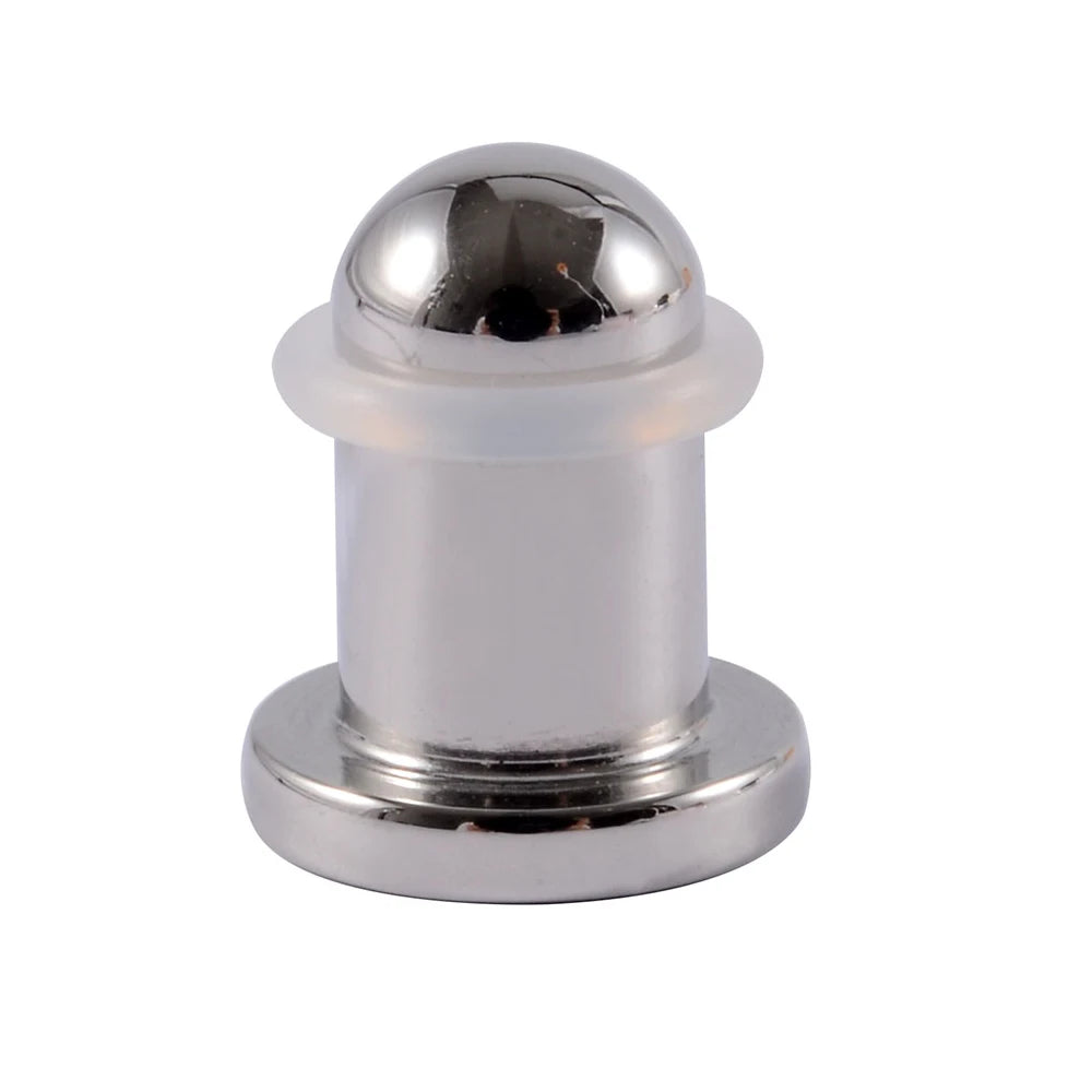 1/19pcs Surgical Steel Mirror Face Ear Plugs Tunnels Body Piercing Jewelry