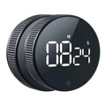 Digital Kitchen Timer with Magnetic Visual Display Large LED Reminder for Cooking and Fitness
